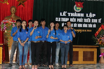 Thành lập Câu lạc bộ Thanh niên phát triển kinh tế và tham gia xây dựng nông thôn mới xã Đoàn Lập